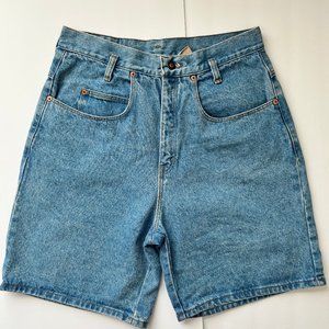 Vintage Express No. 128 French Country High-Waisted Jean Shorts Sz M Womens